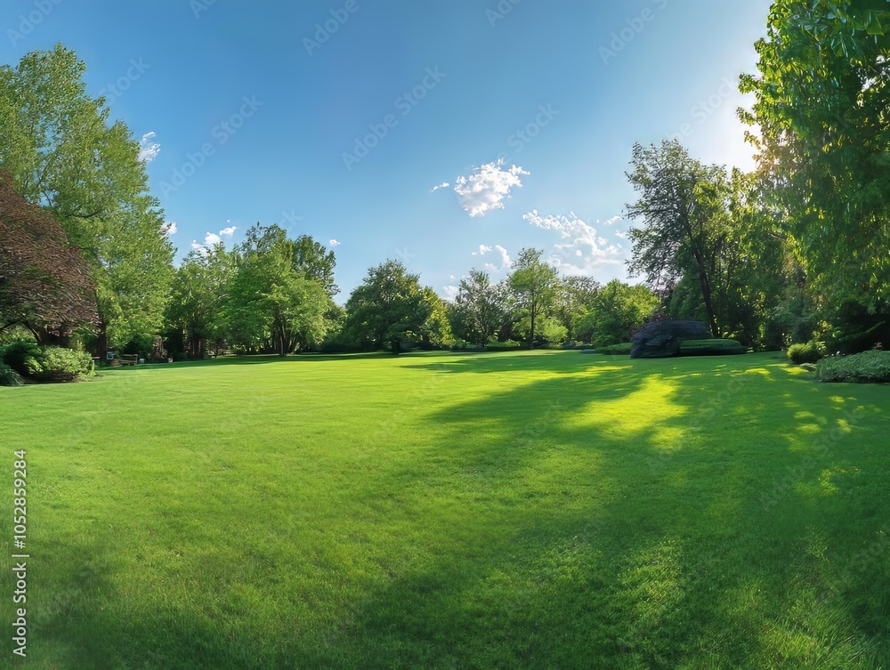Fototapeta premium grass and sky