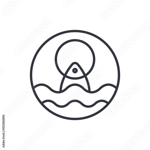 Fish Logo Template Icon