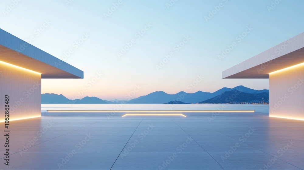 Fototapeta premium highway in the mountains