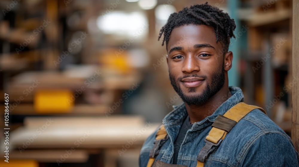 Portrait of a Confident Craftsman Portrait of a Confident Craftsman