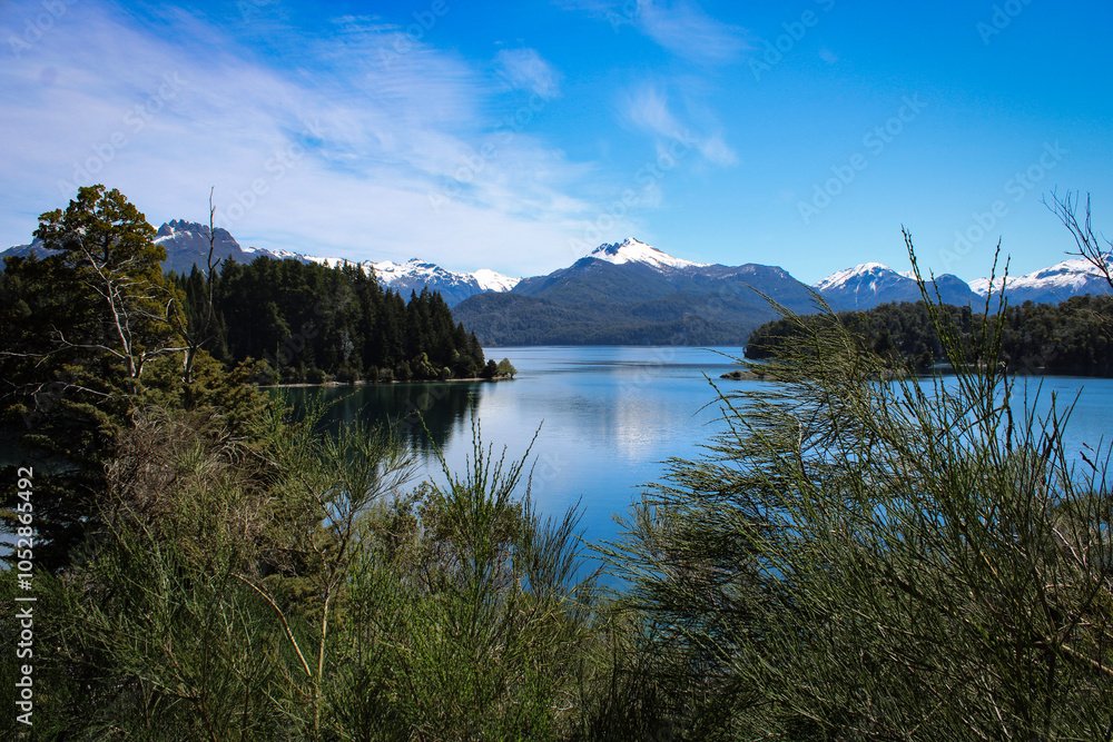 Fototapeta premium lake in the mountains of Patagonia