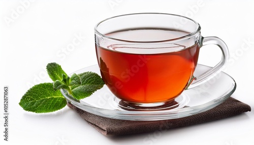 Tea on white background isolated. Beverage. Drink.