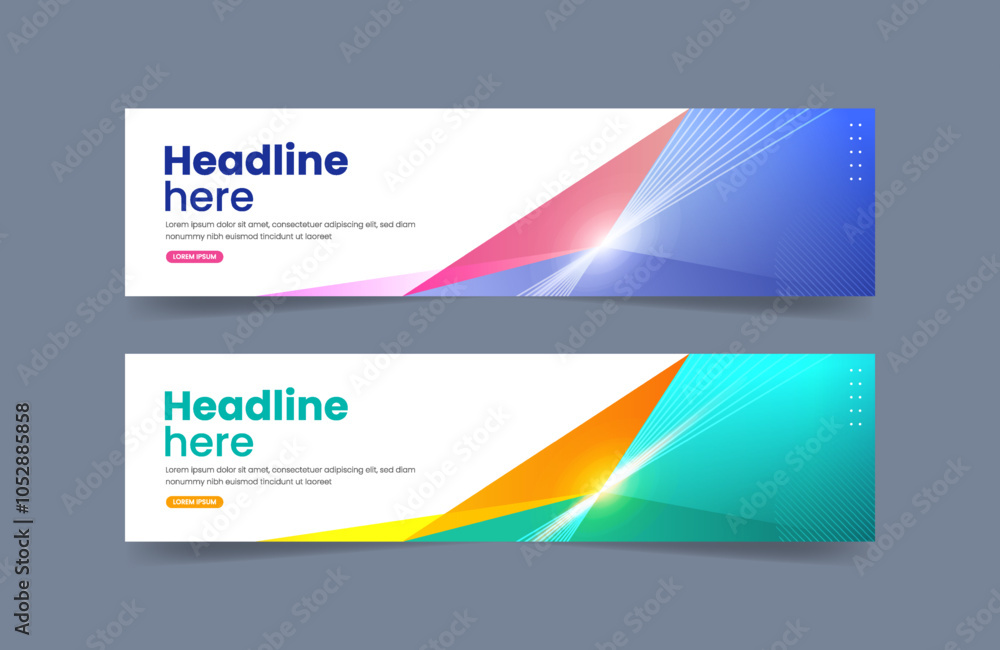 Flat design geometric shape background Flat design geometric shape background