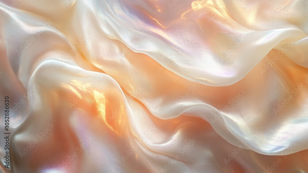 Subtle Pearl Nacre Iridescent Texture Creating an Abstract Visual Experience with Soft Hues and Smooth Surface, Perfect for Backgrounds and Design Projects Subtle Pearl Nacre Iridescent Texture Creating an Abstract Visual Experience with Soft Hues and Smooth Surface, Perfect for Backgrounds and Design Projects