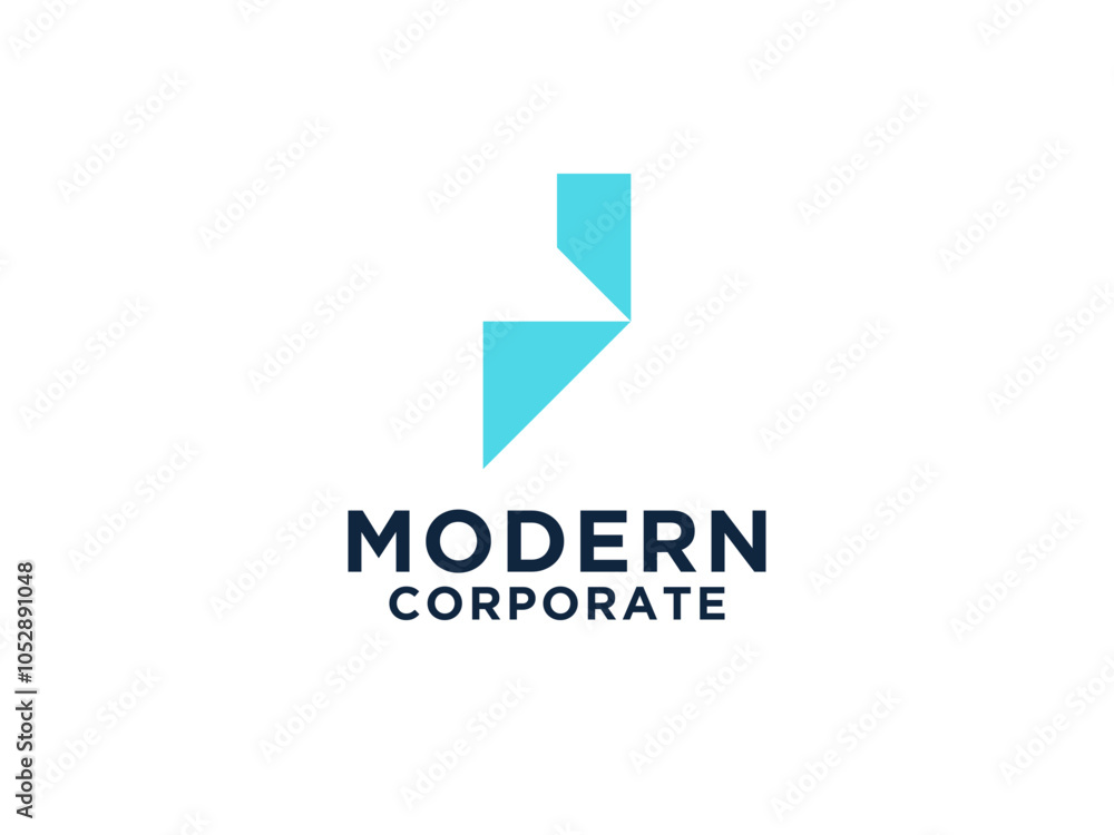 Abstract Initial Letter J Logo. Blue Shape Linear Style isolated on White Background. Usable for Business and Branding Logos. Abstract Initial Letter J Logo. Blue Shape Linear Style isolated on White Background. Usable for Business and Branding Logos.