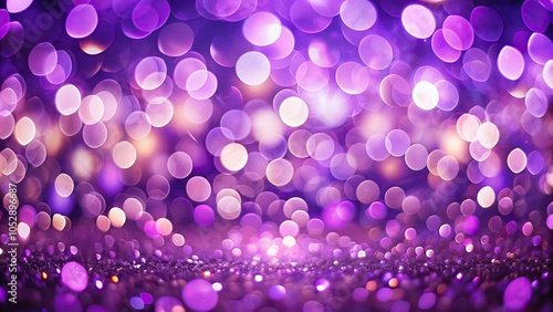 purple abstract background with bokeh defocused lights