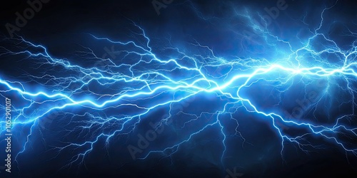 Blue electric current lightning on background , blue, electric, current, lightning,background, energy, powerful, bolt