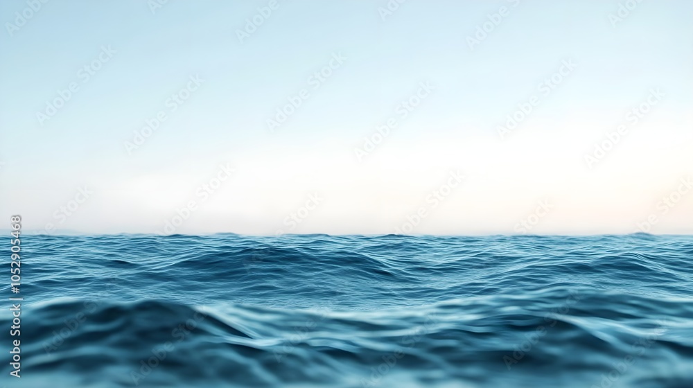 Fototapeta premium Blue Ocean Waves