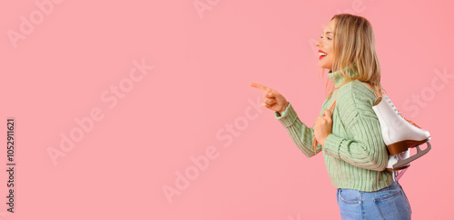 Beautiful young woman with ...