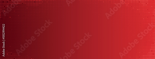 Red background with a gradient and dotted texture. The background is vibrant red, adding a dynamic and modern feel. Minimal halftone dotted texture vector background