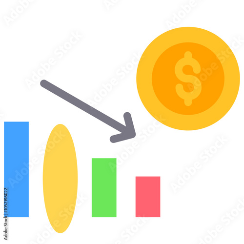 Economic Crisis Icon