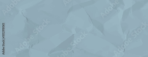 A textured, crumpled paper background in light blue. The background features a light blue color with a paper-like texture. Minimal crumple paper texture vector background