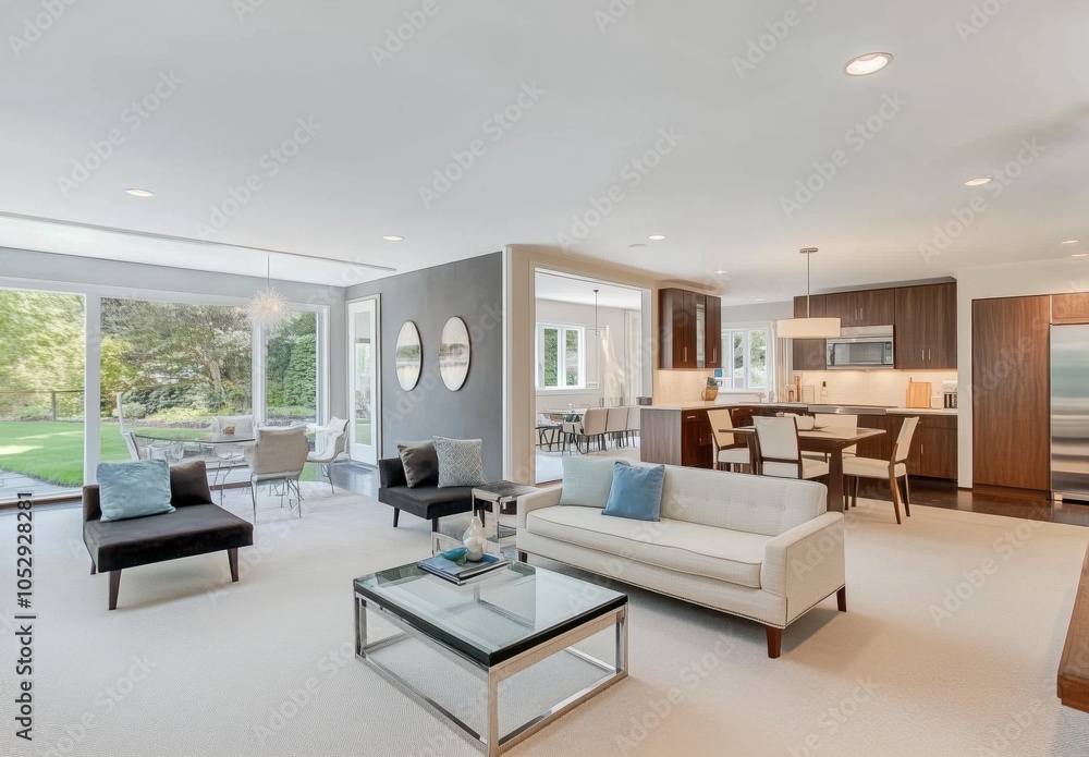 Fototapeta premium modern living room 