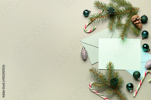 Blank paper with envelopes ...
