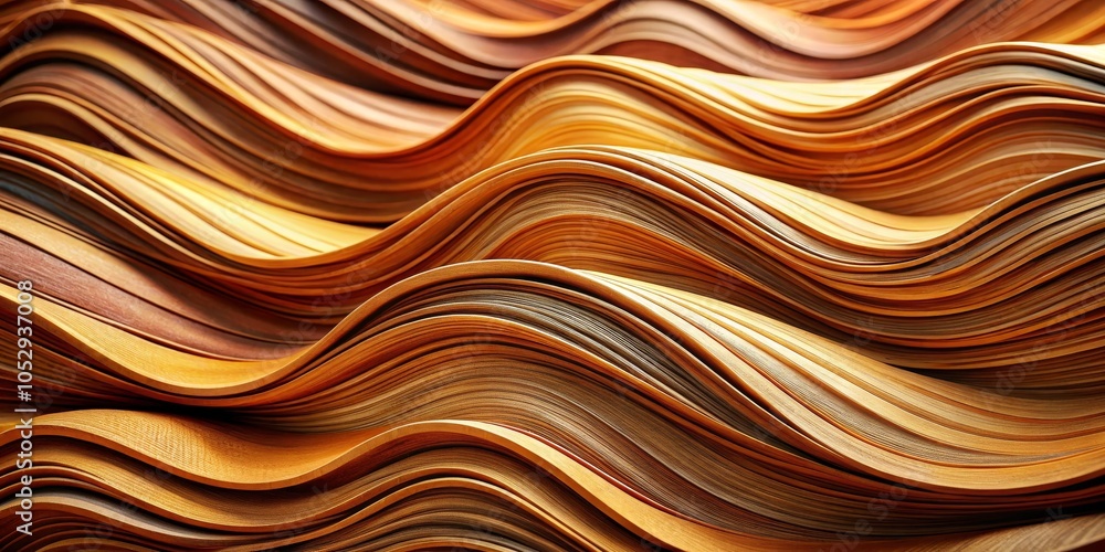 Curved Wooden Layers Abstract Pattern, Abstract, Wood, Texture Curved Wooden Layers Abstract Pattern, Abstract, Wood, Texture