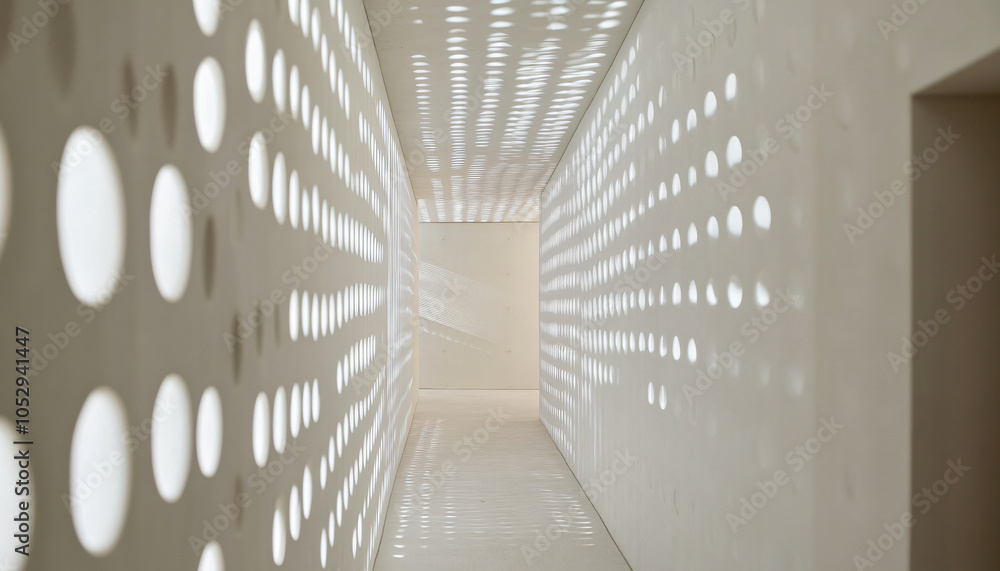 Obraz premium Minimalist and unique interior design in the house