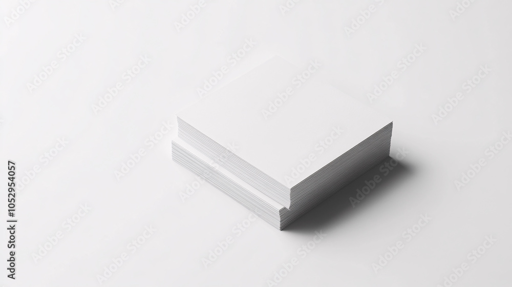 blank white business cards mockup stacked on white table blank white business cards mockup stacked on white table