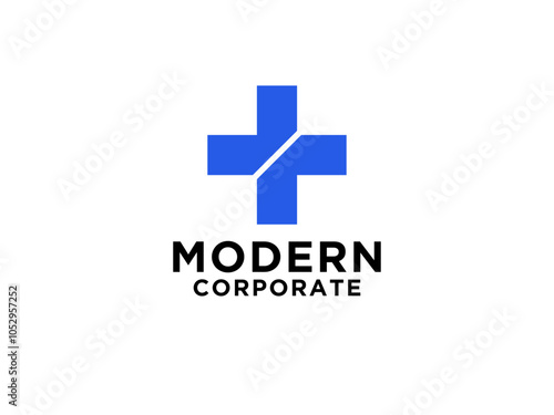 Medical Logo Health Symbol Pharmacy Icon. Gradient Pixel Dots Halftone Cross Sign isolated on White Background.