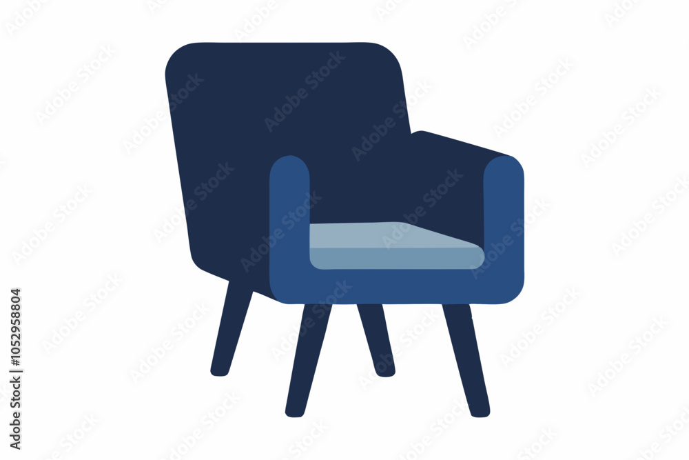 A kid chair isolated on white with a clipping path A kid chair isolated on white with a clipping path