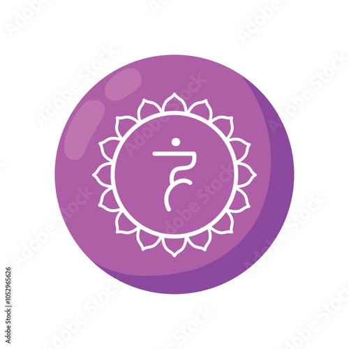 visuddha throat chakra mandala design