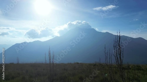 Volcán Imbabura en la serranía ecuatoriana 
