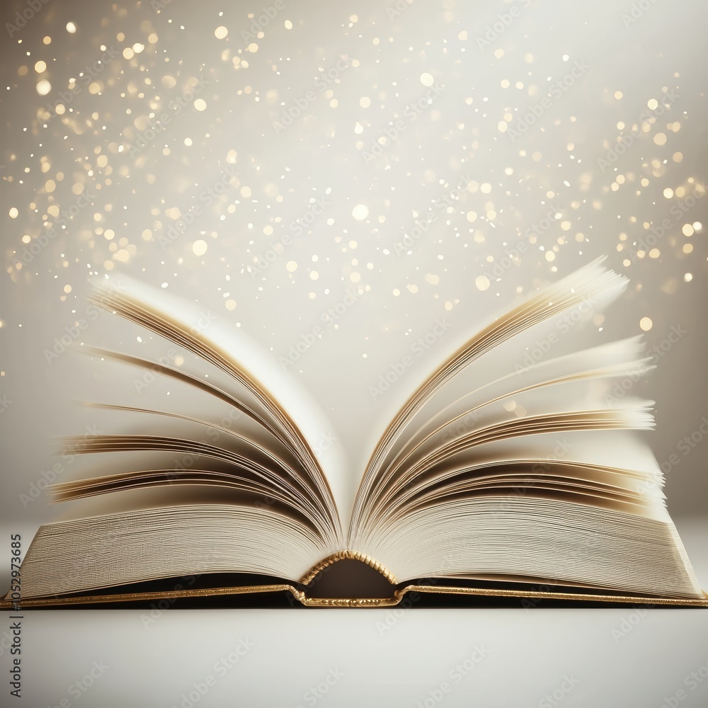 Manuscript Pages Fluttering in the Air Manuscript Pages Fluttering in the Air