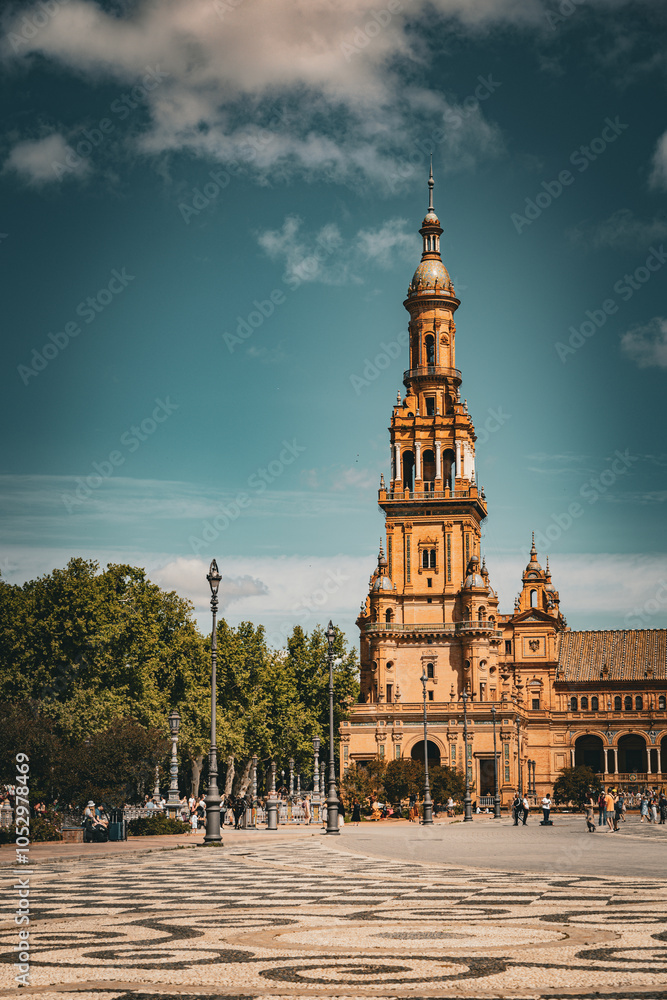 Fototapeta premium La place d'Espagne de Séville 
