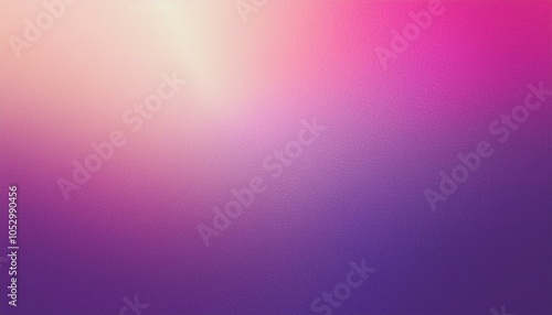 Abstract background, American rose and Amethyst gradient background with light leak and grainy texture.