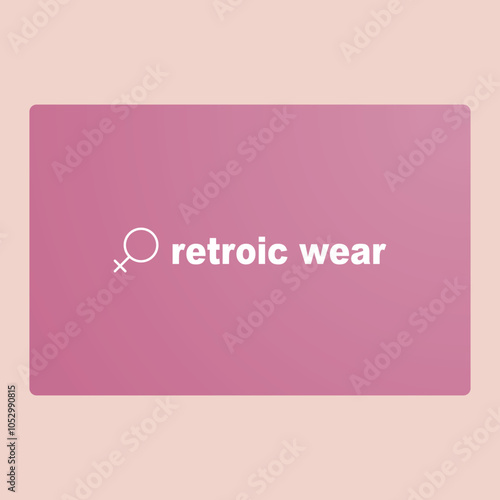 Retroic Wear logo brand ideas