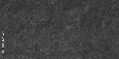 Abstract black stone wall texture grunge rock . dark gray background backdrop. wide panoramic banner. old wall stone for dark black distressed grunge blackboard, chalkboard rough concrete wall.