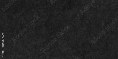 Old wall stone for dark black distressed grunge blackboard, chalkboard rough concrete wall. Abstract black stone wall texture grunge rock. dark gray background backdrop. wide panoramic banner. 