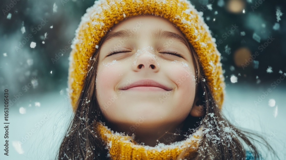 Joyful Expressions in a Cozy Winter Wonderland Joyful Expressions in a Cozy Winter Wonderland