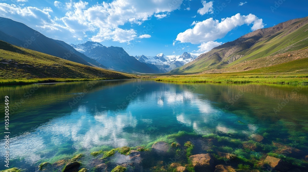 Fototapeta premium Breathtaking views, untouched natural beauty