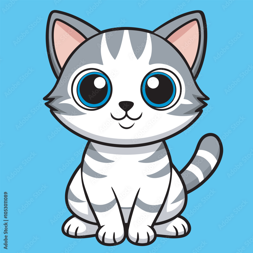 Obraz premium Cartoon Cat 