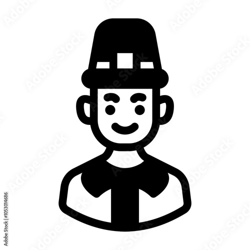 pilgrim avatar glyph style