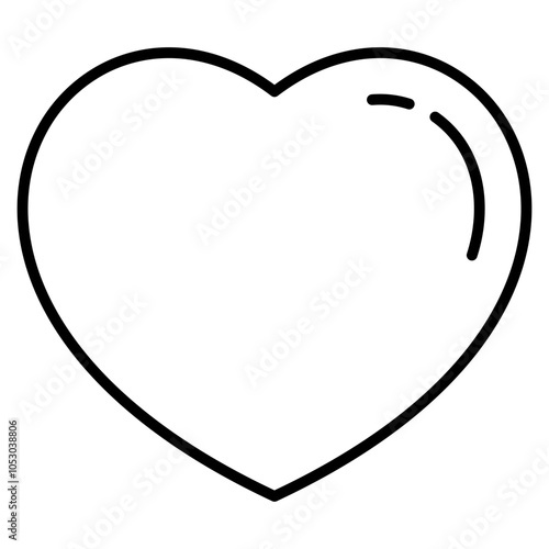 Heart  Icon Element For Design