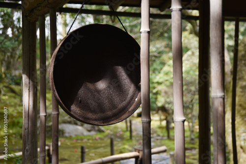 旧竹林院　四阿の銅羅　滋賀県大津市坂本 photo