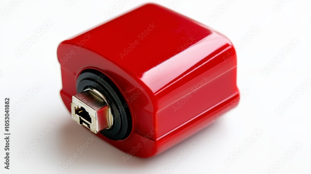 Vibrant Red Compact USB Power Adapter Vibrant Red Compact USB Power Adapter