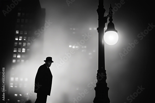 mist of deception - film noir still