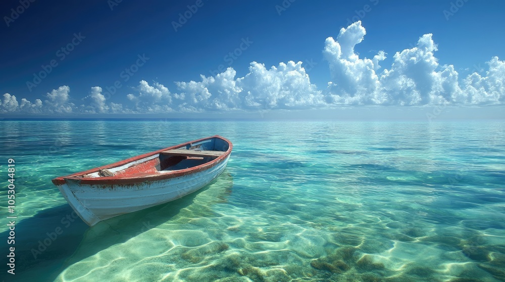 Naklejka premium Tides and Tranquility Picturesque Sea Views fro