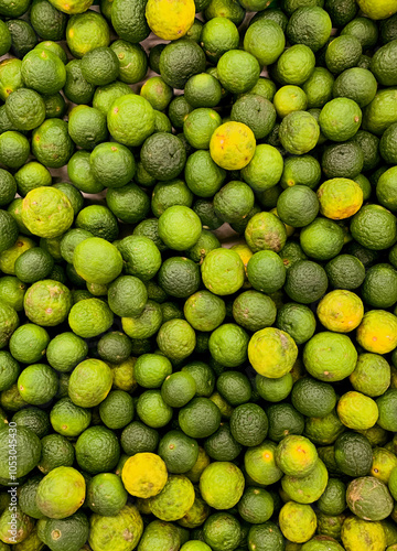 small kaffir lime which is usually used for flavoring dishes