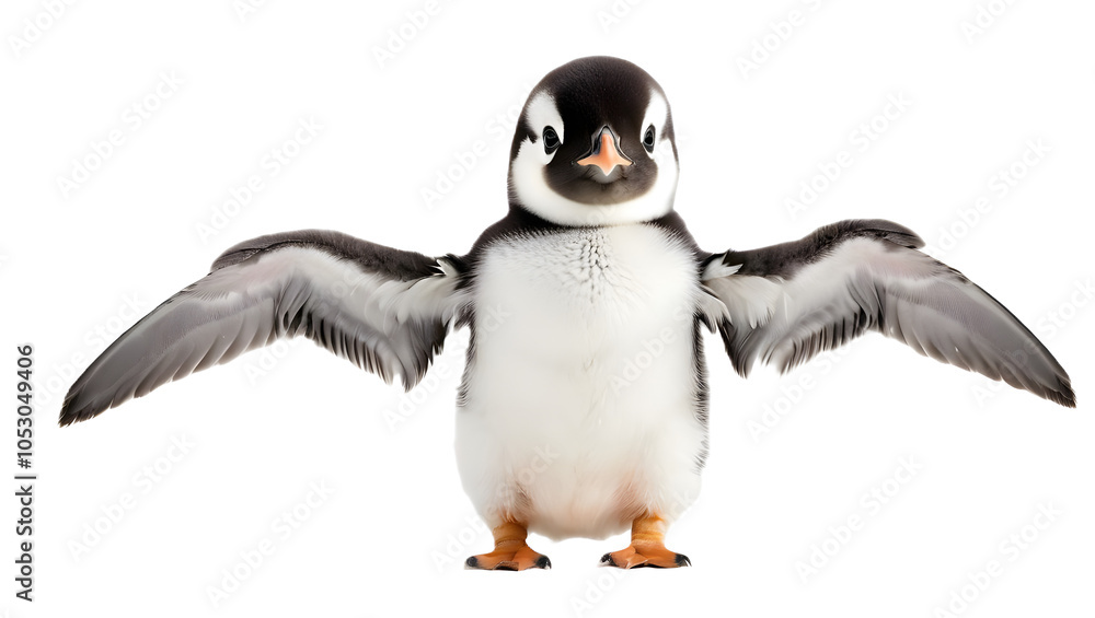 Fototapeta premium penguin png background image, penguin transparent image