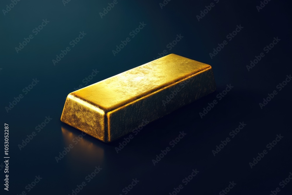 Large Swiss gold bullion bar for investment in finance. Large Swiss gold bullion bar for investment in finance.