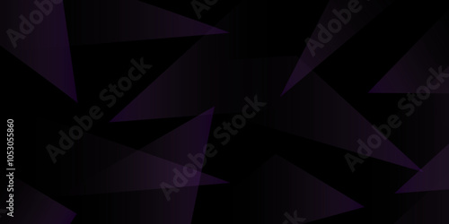 Abstract elegant background black and purple line texture. Abstract black and purple geometric overlapping triangle pattern abstract futuristic background design. data concept. vector illustration.