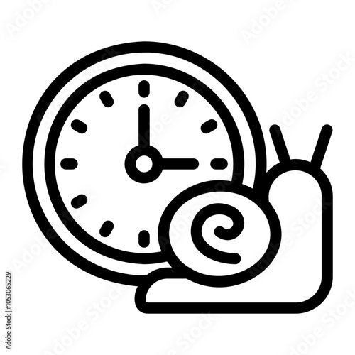 slowly time