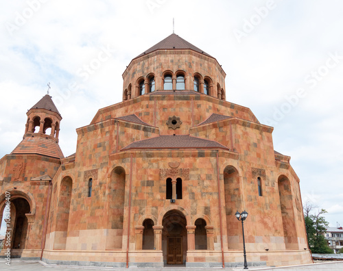 Armenian church in the city of Khankendi - Azerbaijan. Religious buildings in Karabakh. photo