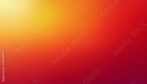 Abstract background, Corn and Cornell Red gradient background with light leak and orange peel texture. photo