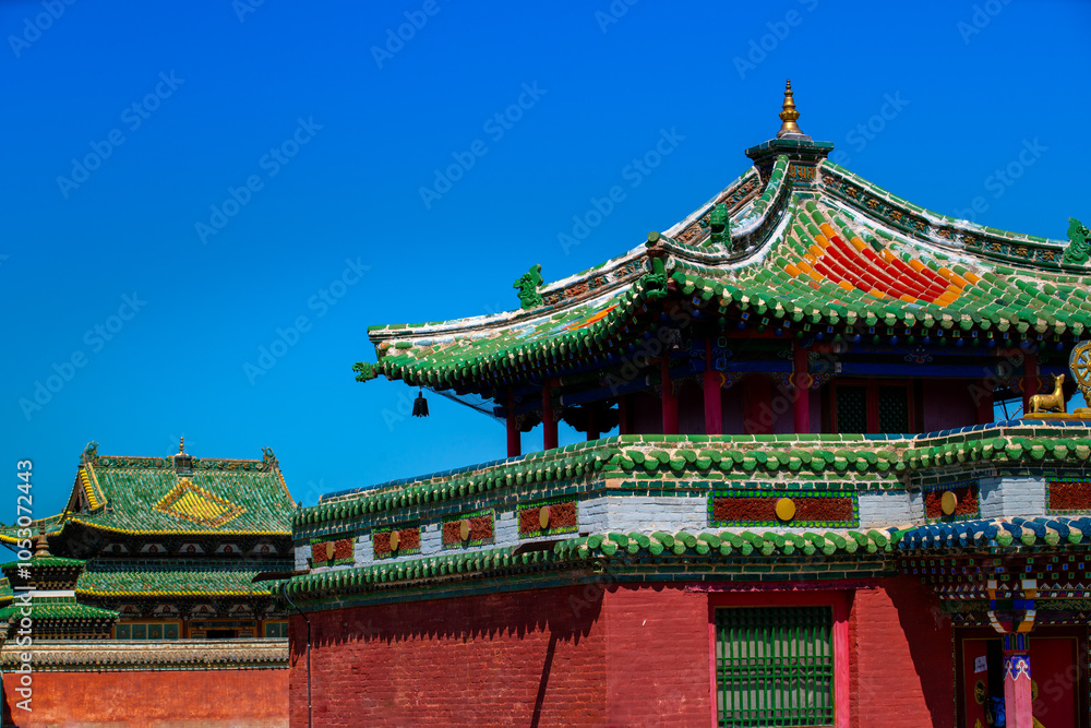 Erdene Zuu Monastery, earliest surviving Buddhist monastery in Mongolia, affiliated with Gelug sect of Tibetan Buddhism, part of Orkhon Valley Cultural Landscape, UNESCO, Ovorkhangai, Karakorum Erdene Zuu Monastery, earliest surviving Buddhist monastery in Mongolia, affiliated with Gelug sect of Tibetan Buddhism, part of Orkhon Valley Cultural Landscape, UNESCO, Ovorkhangai, Karakorum