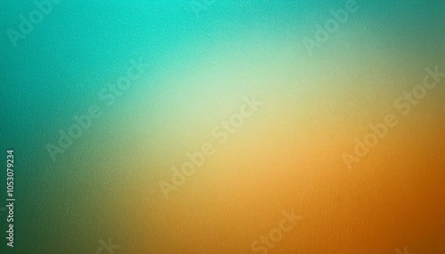 Abstract background, Celadon and Celeste gradient background with light leak and orange peel texture.