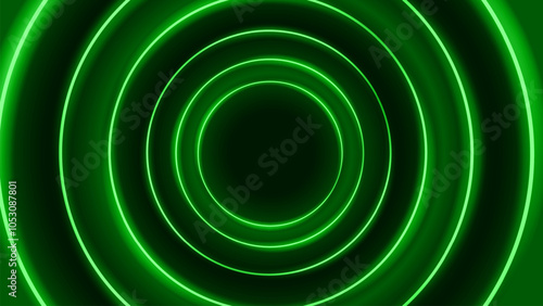 Circle light trail effect background. light trail futuristic background. futuristic background with circle neon light effect.